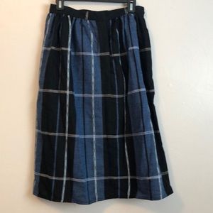 Vintage Bobbie Brooks plaid skirt